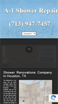 Mobile Screenshot of pasadenashowerrepair.com